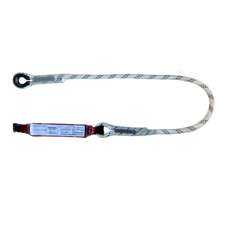 Cabo de Amarre con Absorbedor 610700 - 1,5m - ACCESUS