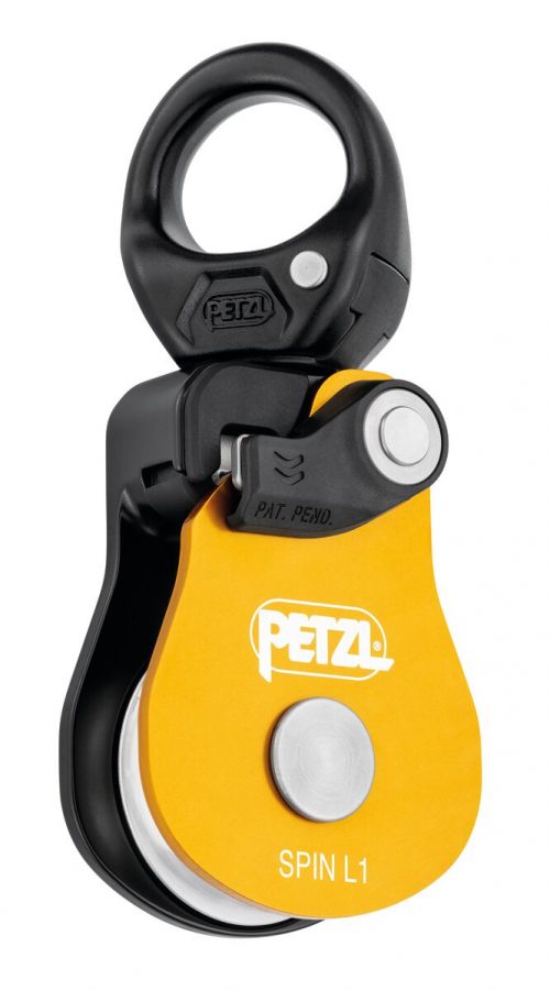 polea simple altísimo rendimiento eslabón giratorio petzl ref13529
