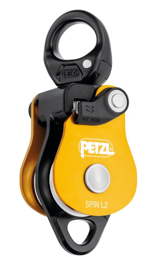 polea doble altísimo rendimiento eslabón giratorio petzl ref13531