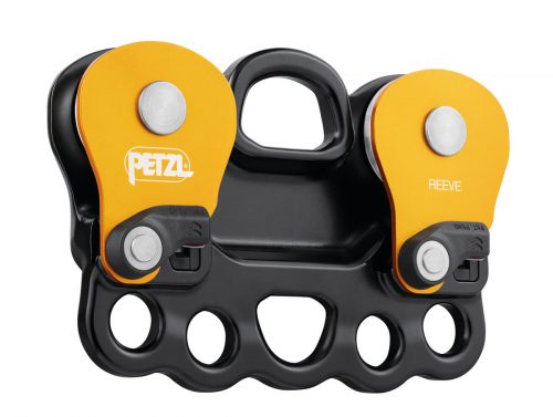 polea desplazamiento rescate tirolina reeve petzl ref13549