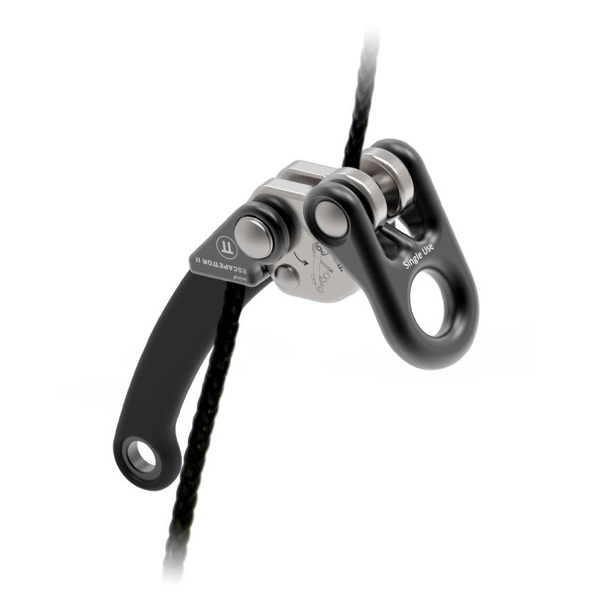 Descensor de rescate ultracompacto con 20m de cuerda WIND ESCAPETTOR 2 - PROTECTTION