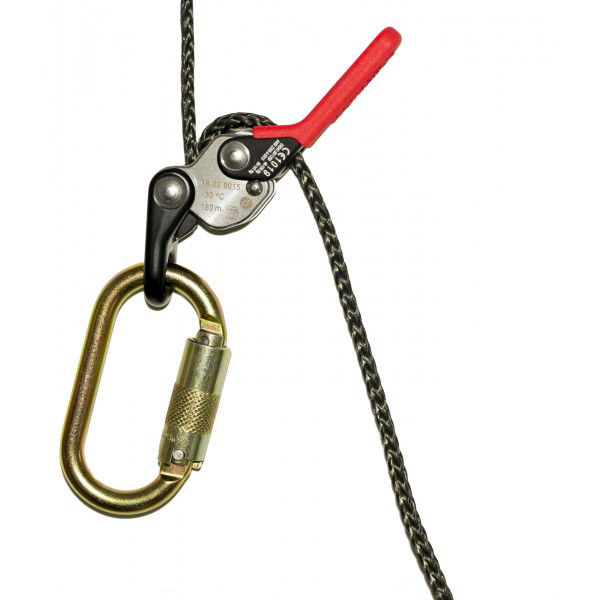 Descensor de rescate ultracompacto con 10m de cuerda WIND ESCAPETTOR - PROTECTTION